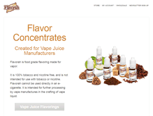 Tablet Screenshot of flavorah.com